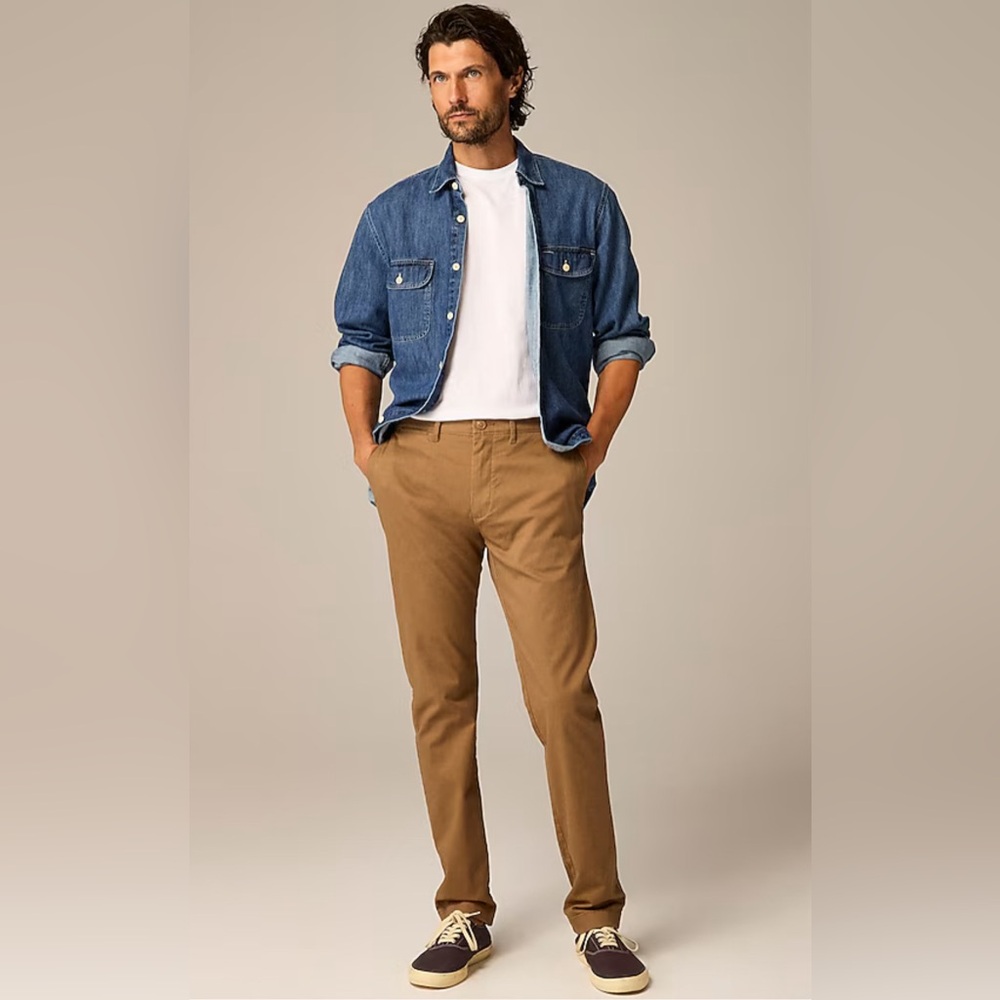 Men’s J crew 484 Essential Stretch chino 33x32
